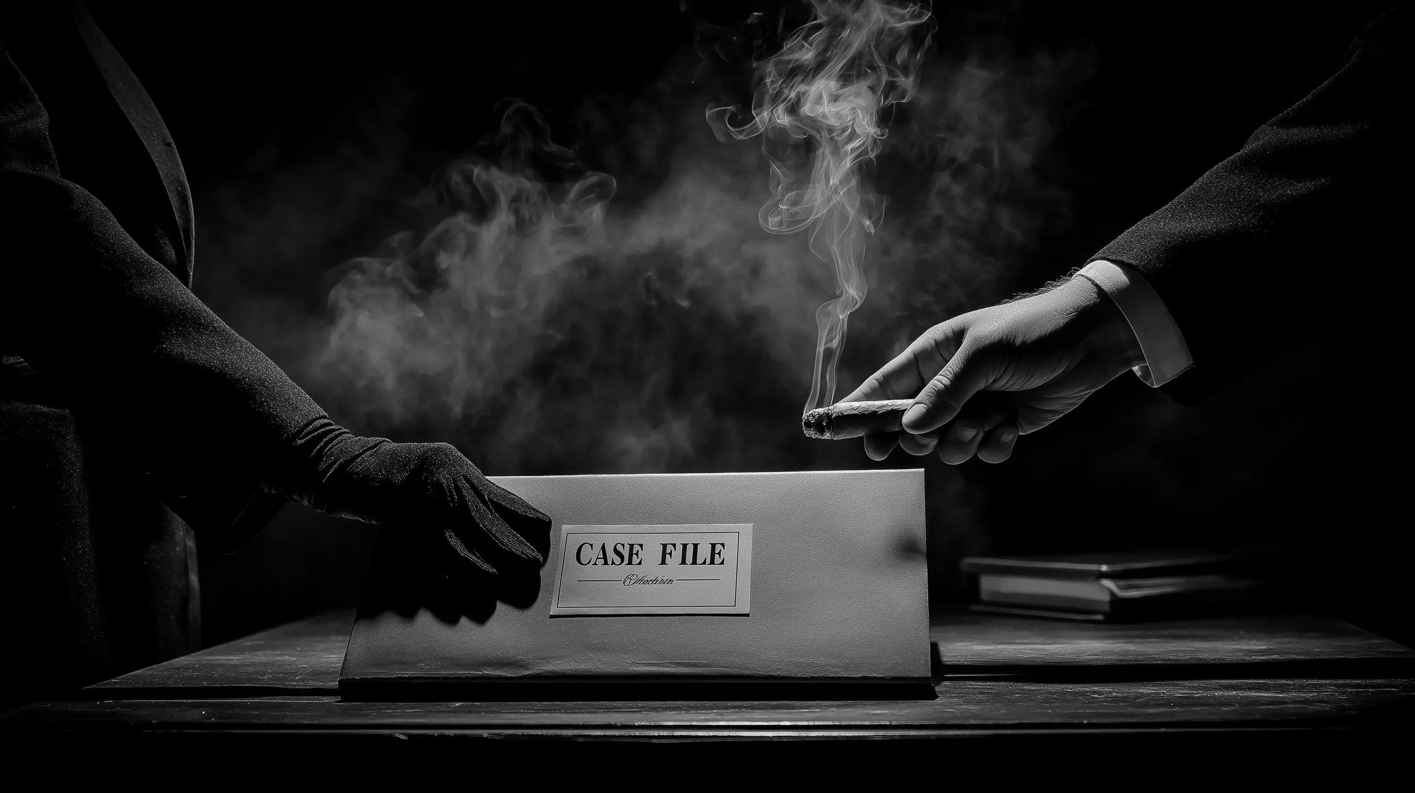 Noir Cigar case file — submit your cigar for investigation by Detective Watson