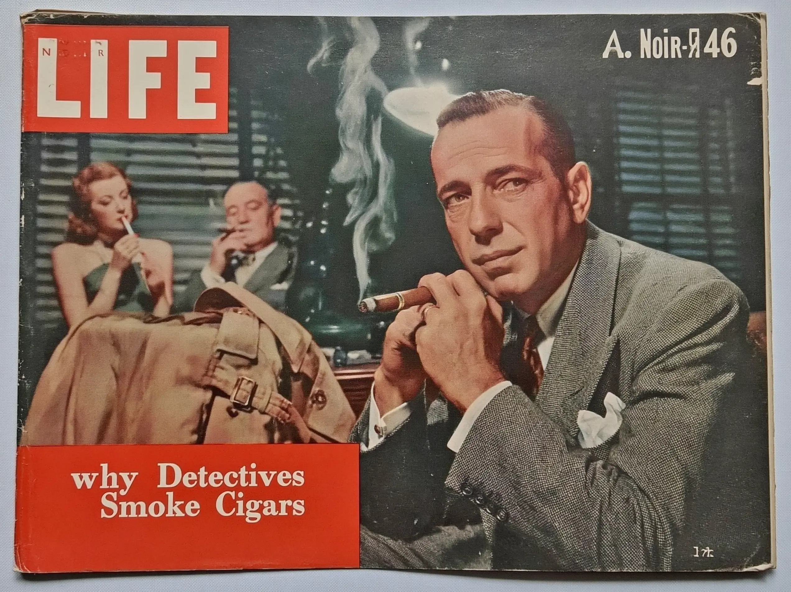 Why noir detectives smoked cigars